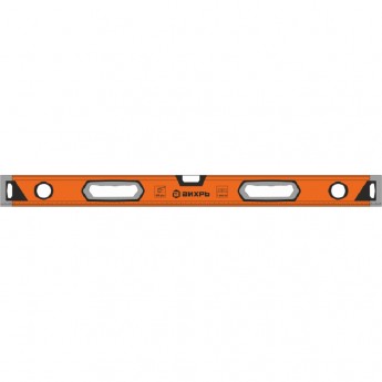 Уровень алюминиевый ВИХРЬ "Усиленный" 800 мм, 3 глазка (1 зеркальный)